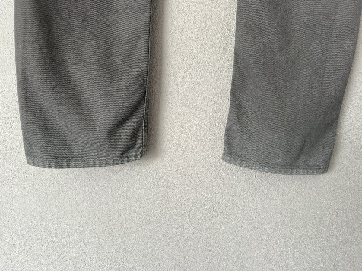 Maison Margiela Grey Washed Jeans with Signature Back Stitching Size US 36 / EU 52 - 10 Thumbnail
