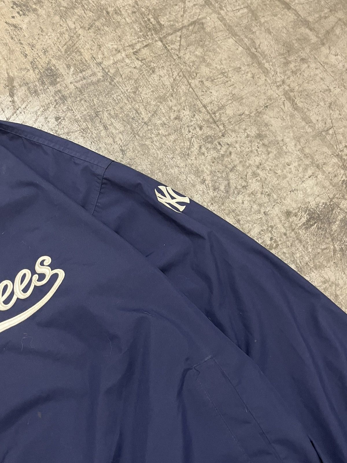 Vintage NY Yankees vintage Nike center swoosh pull over rare sports Size US XXL / EU 58 / 5 - 5 Thumbnail