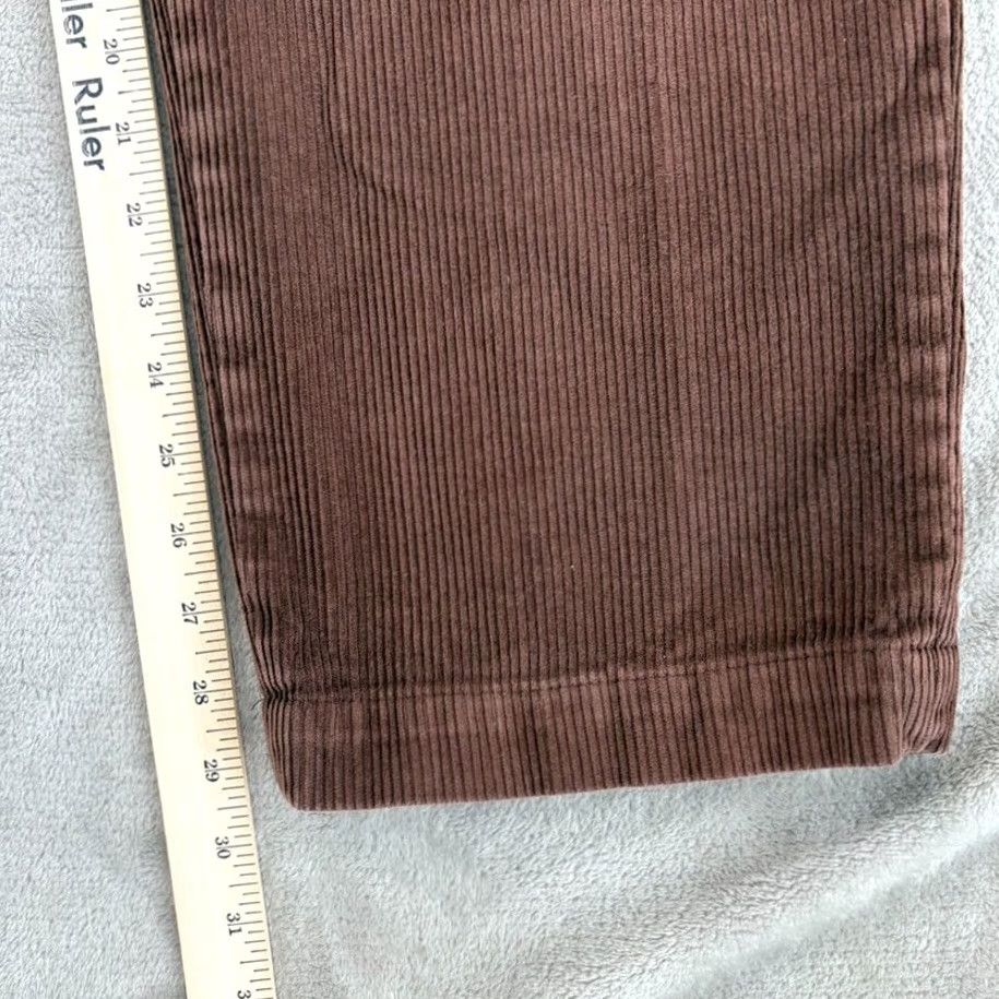 Brooks Brothers VINTAGE Brooks Brothers Dress Pants Corduroy 35x30 Brown Old Money Luxury Baggy Dress Pants Mens Brown 35x30 Corduroy Straight Leg Baggy Wool? Size US 35 - 5 Thumbnail
