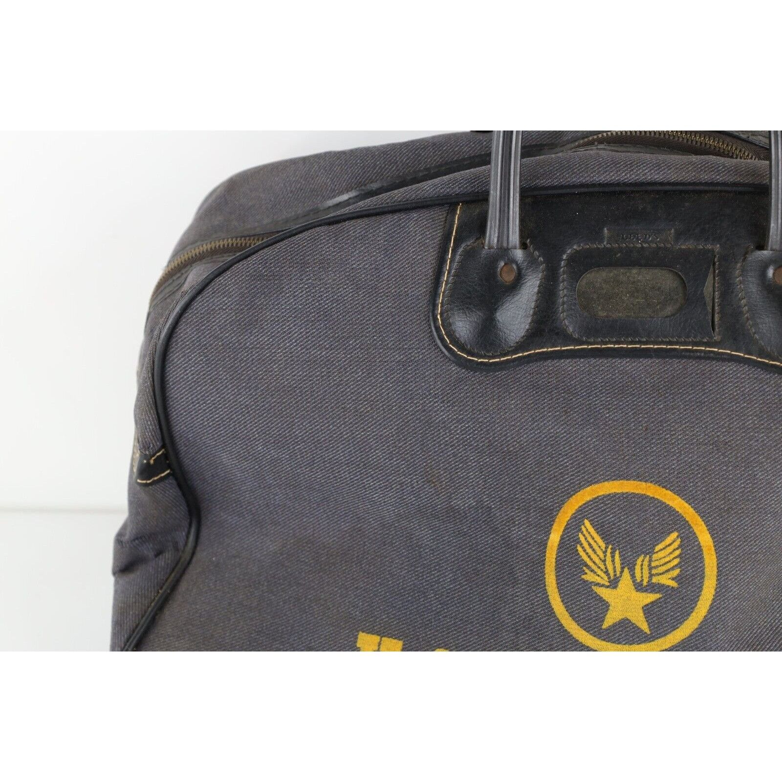 Vintage Vintage Original Leeds Cold War Era US Air Force Handled Bag Size ONE SIZE - 3 Thumbnail