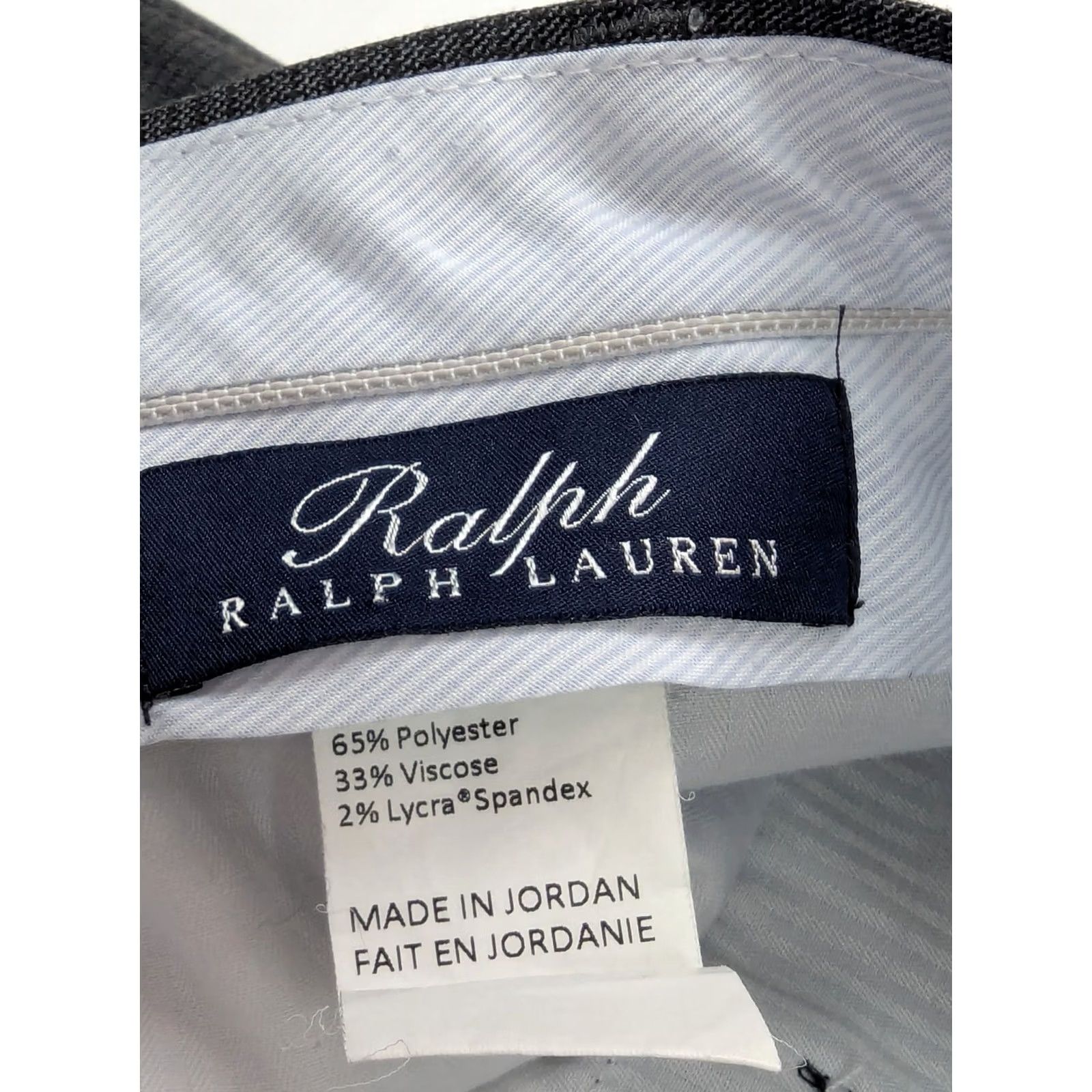Ralph Lauren RALPH LAUREN Gingham Check Pleated Dress Trouser Pants Men 38x30 Gray Size US 38 / EU 54 - 7 Thumbnail
