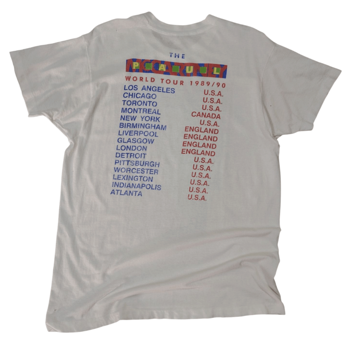 Band Tees × Vintage Vintage 1989/90 Paul McCartney Tour Concert Size US XL / EU 56 / 4 - 2 Thumbnail