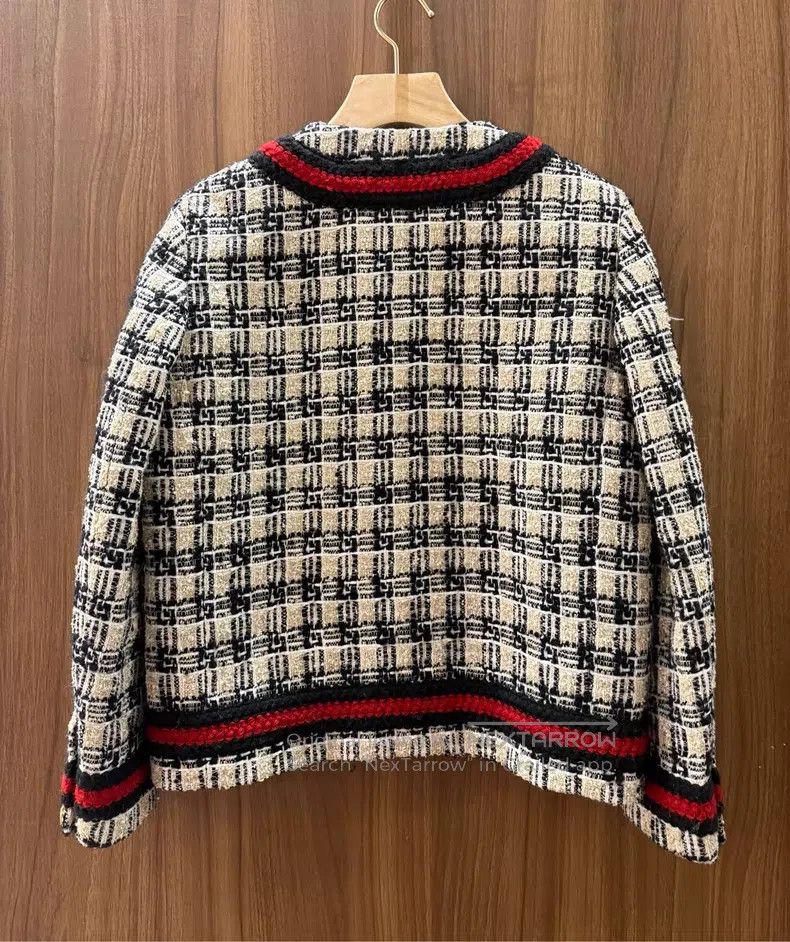 Gucci Gucci Classic plaid short coat and short skirt set Size S / US 4 / IT 40 - 4 Thumbnail