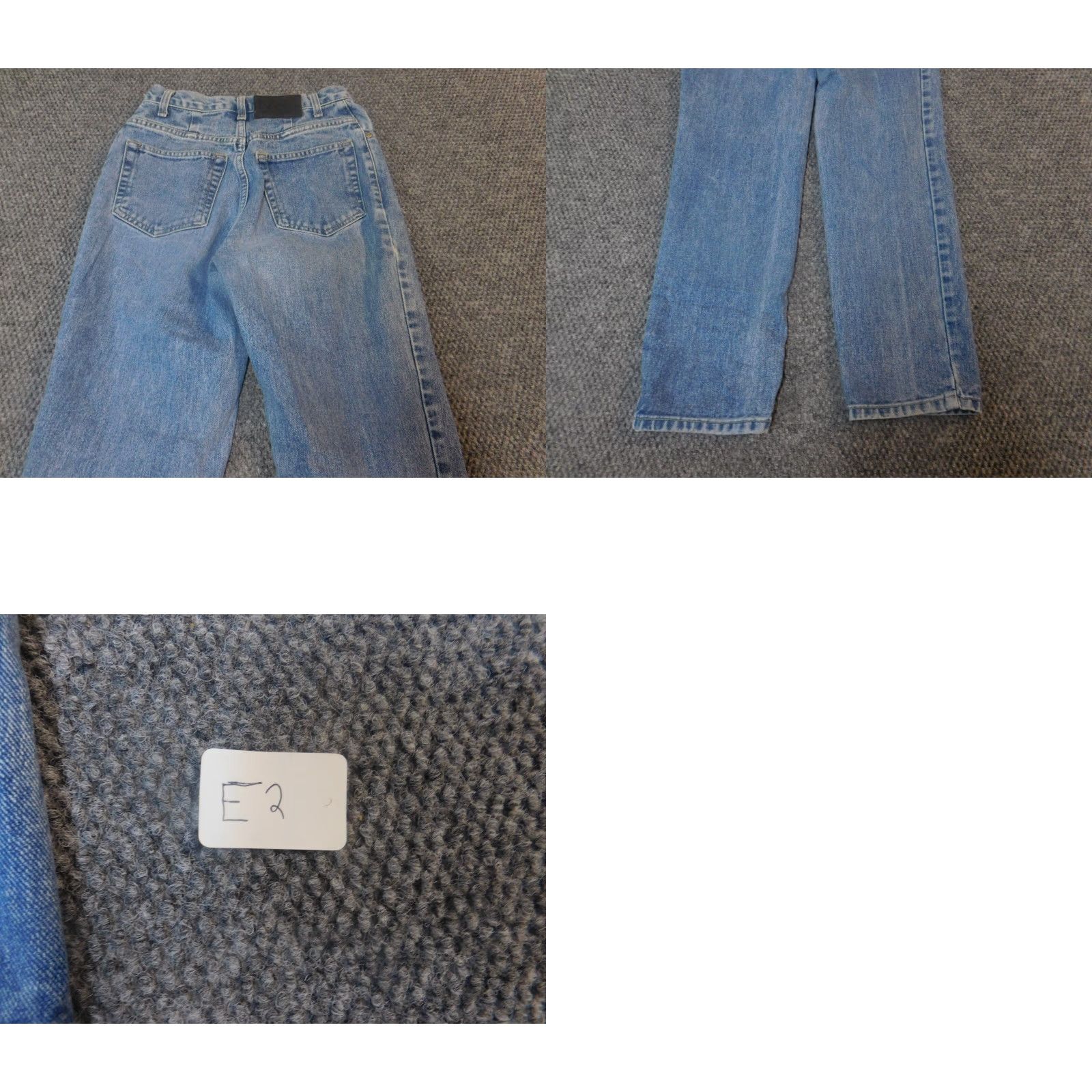 Vintage New York and Company Jeans Womens 6 Blue Straight Denim Classic Jeans Womens Regular Inseam 29 in Stretch Pockets Zipper blue Blue Size 28" / US 6 / IT 42 - 9 Thumbnail
