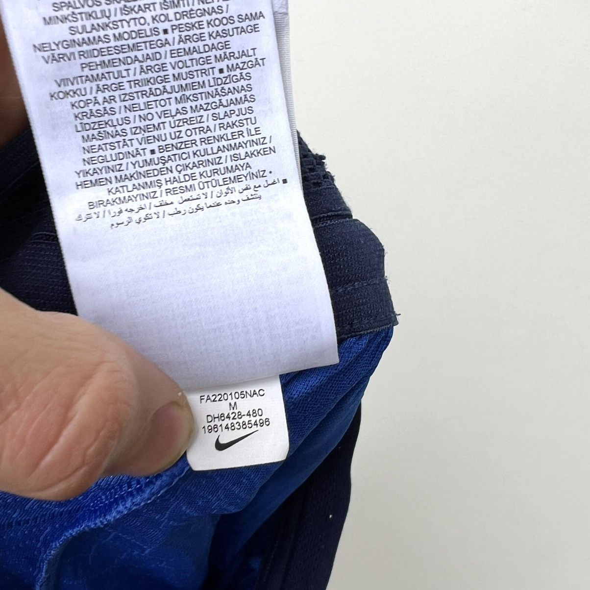 Nike FRANCE TRAINING SHORTS DRI-FIT ADV ELITE 2022 2023 Size US 32 / EU 48 - 7 Thumbnail