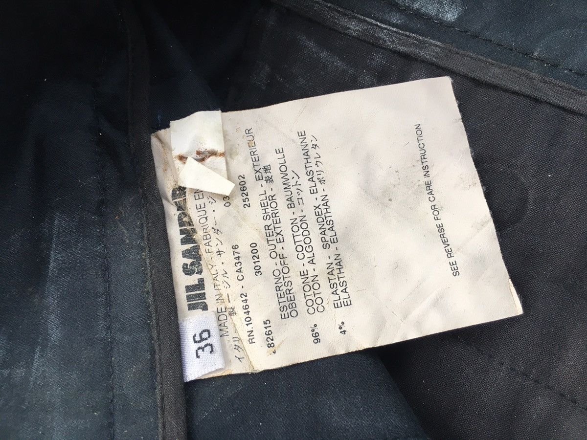 Japanese Brand × Jil Sander JIL SANDER BLACK TROUSERS Size US 30 / EU 46 - 11 Thumbnail