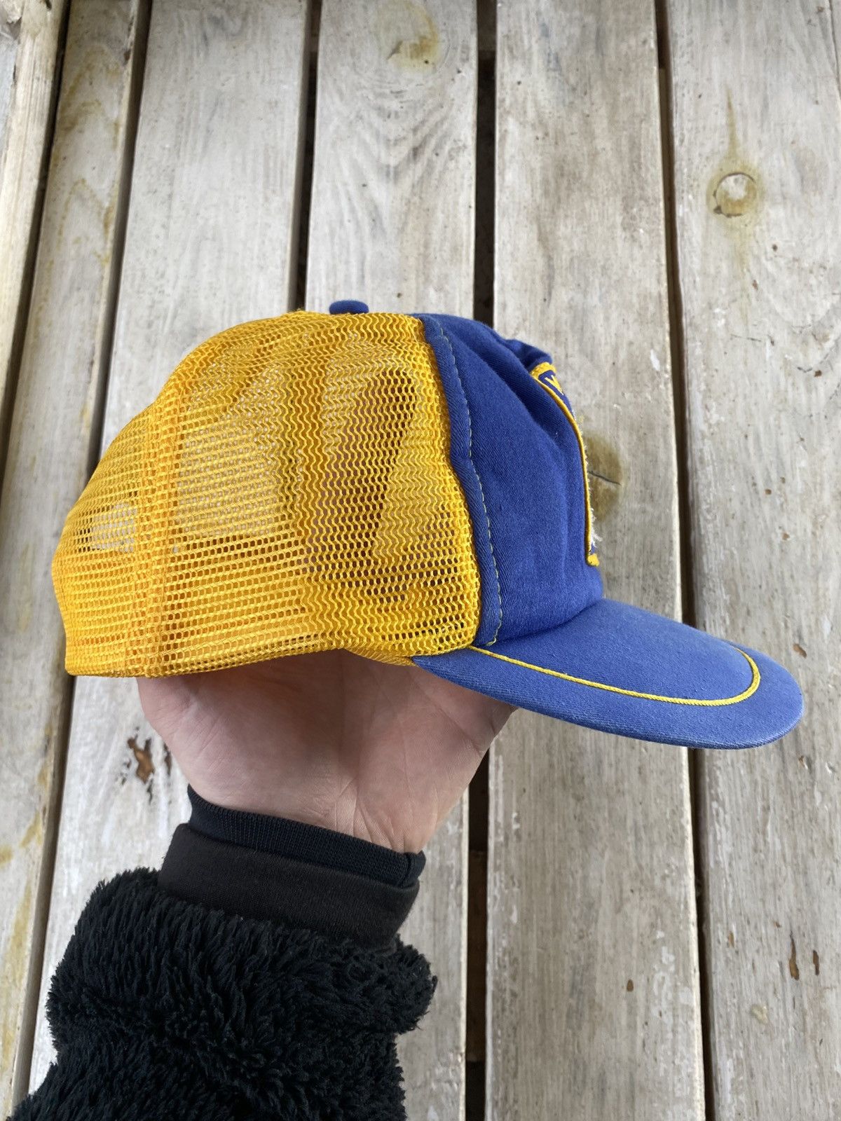 Formula 1 × Vintage Rare Vintage 80s Michelin formula uno racing F1 cap Size ONE SIZE - 4 Thumbnail