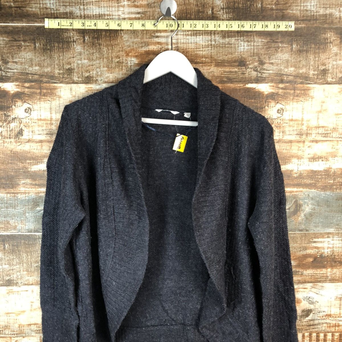 Japanese Brand Uniqlo Black Cardigan Knitwear #A1358 Size L / US 10 / IT 46 - 5 Thumbnail