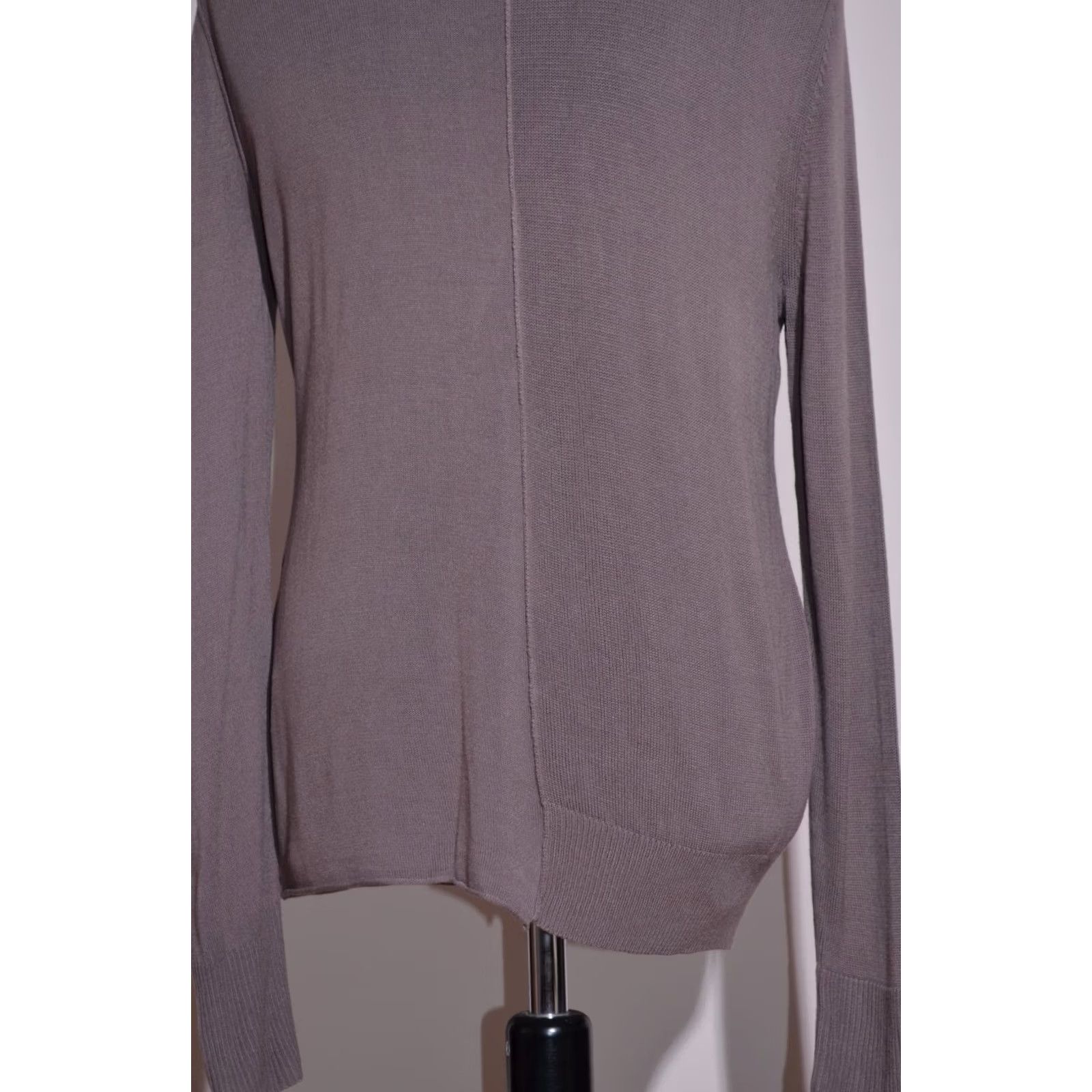 Vintage ACNE Cardigan Jumper Grey Button Front Size S Men's Paste-C SS11 - Cardigan, Knit, V-Neck, Casual, Regular, Long Sleeve, Men Size US S / EU 44-46 / 1 - 4 Thumbnail