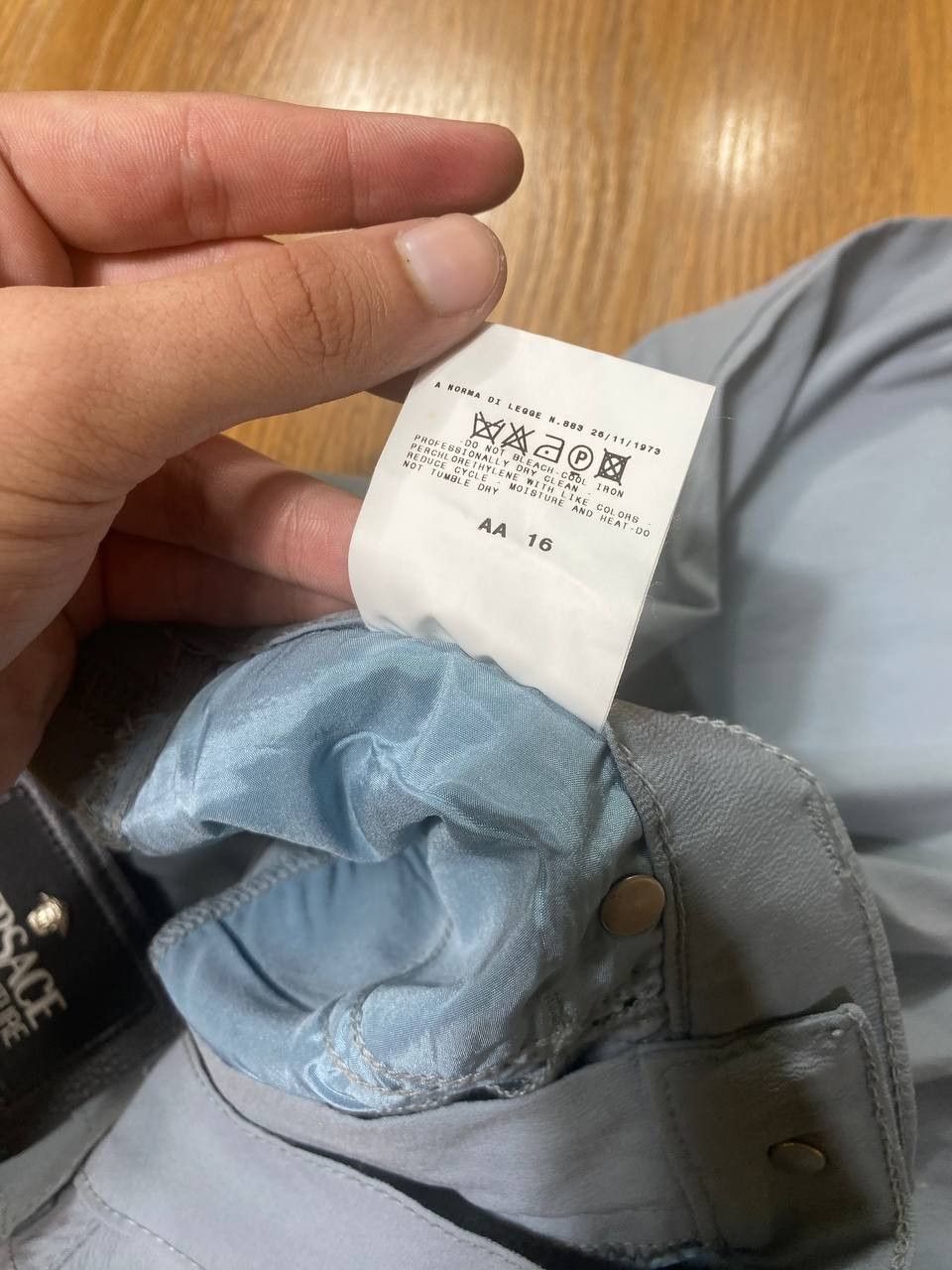 Versace Jeans Couture Vintage Versace Jeans Couture Casual Classic Chino Pants Size US 29 - 4 Thumbnail