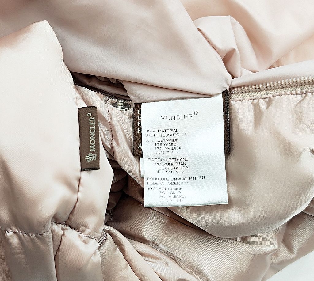 Moncler MONCLER puffer jacket light pink Size XS / US 0-2 / IT 36-38 - 8 Thumbnail