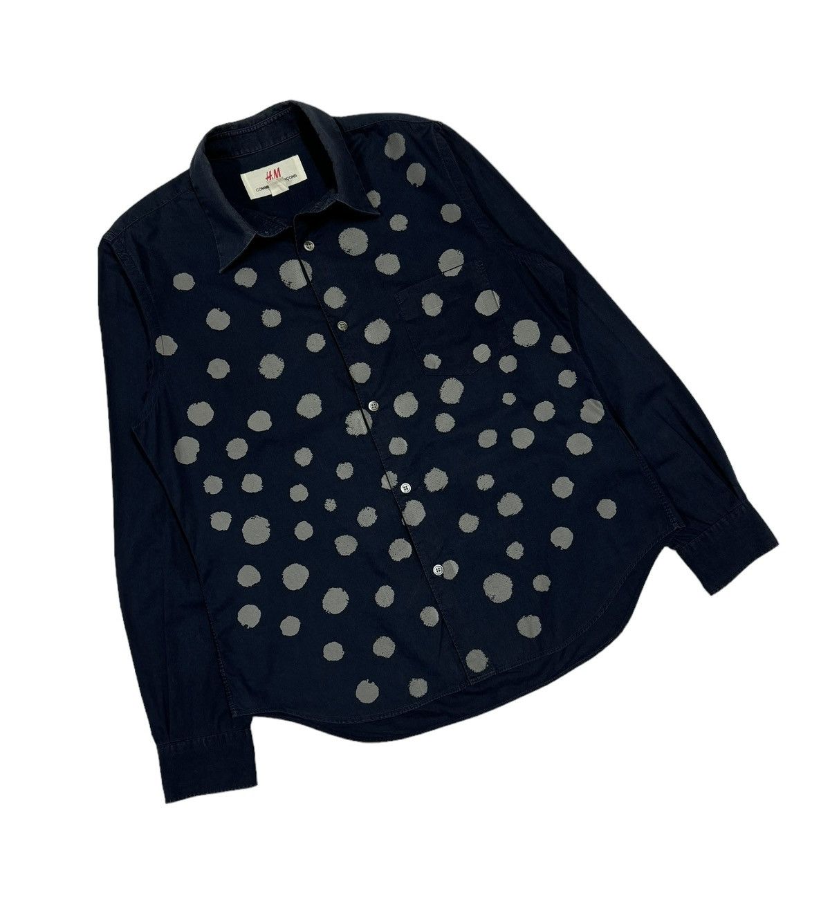 Comme des Garcons H&m X Comme Des Garcons Button Ups Polkadot Size US M / EU 48-50 / 2 - 5 Thumbnail
