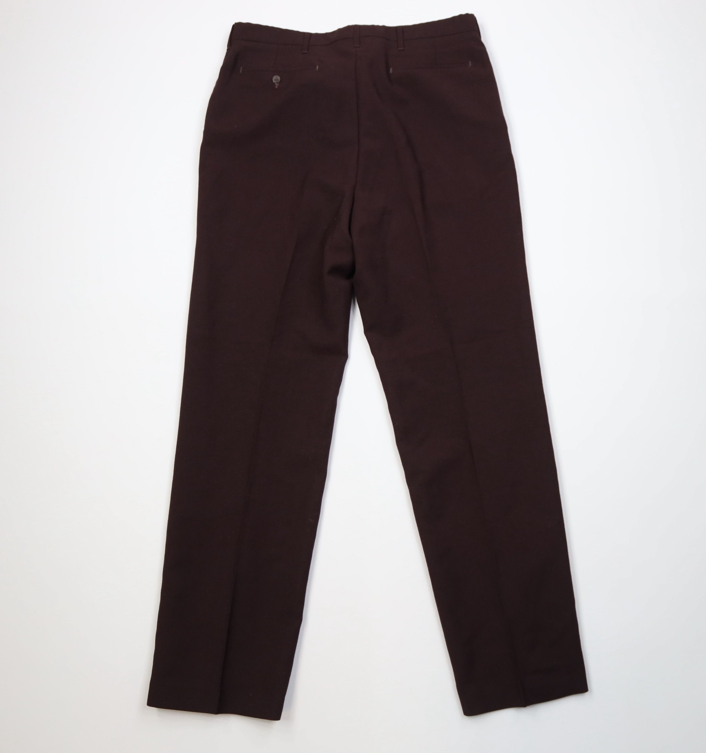 Vintage Vintage 70s Streetwear Blend Knit Wide Leg Chino Pants USA Size US 34 / EU 50 - 10 Thumbnail