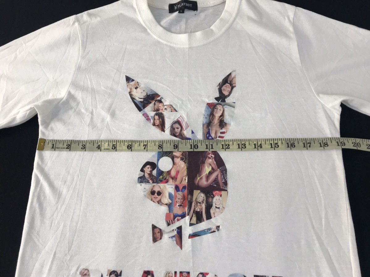 Playboy Playboy Hot Girl Big Graphic Screen Spell Out Printed Tee Size US M / EU 48-50 / 2 - 9 Thumbnail