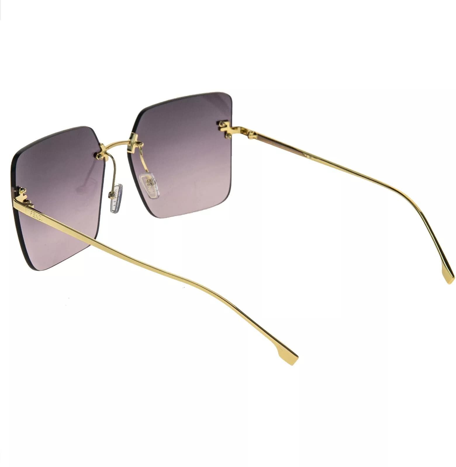 Fendi FENDI FIRST 4082 Gold Purple Fashion Sunglass FE4082US Size ONE SIZE - 3 Thumbnail