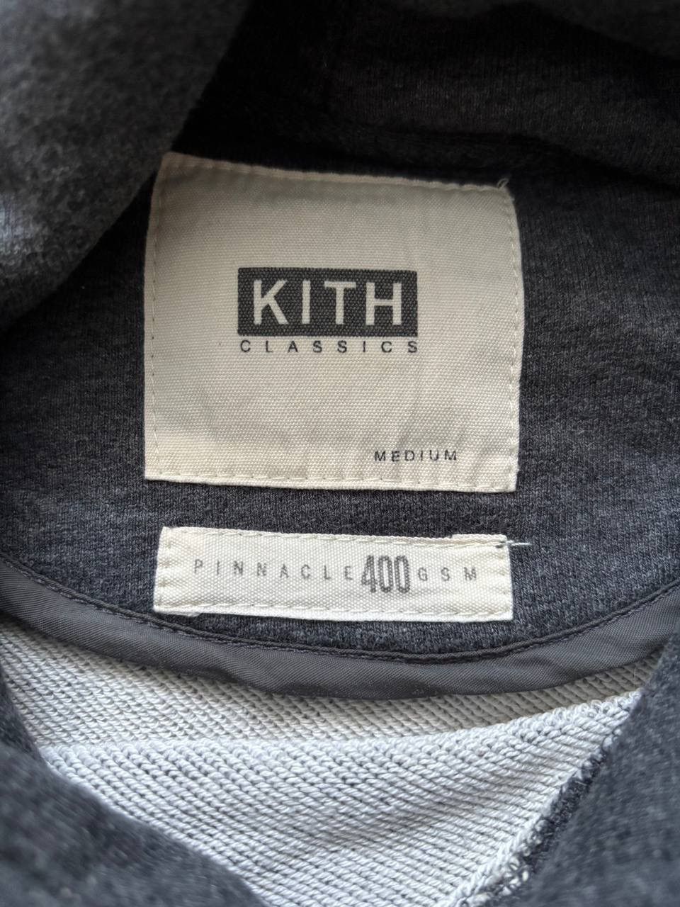 Kith × Vintage Kith graphite hoodie vintage pinnacle 400 GSM Size US M / EU 48-50 / 2 - 7 Thumbnail