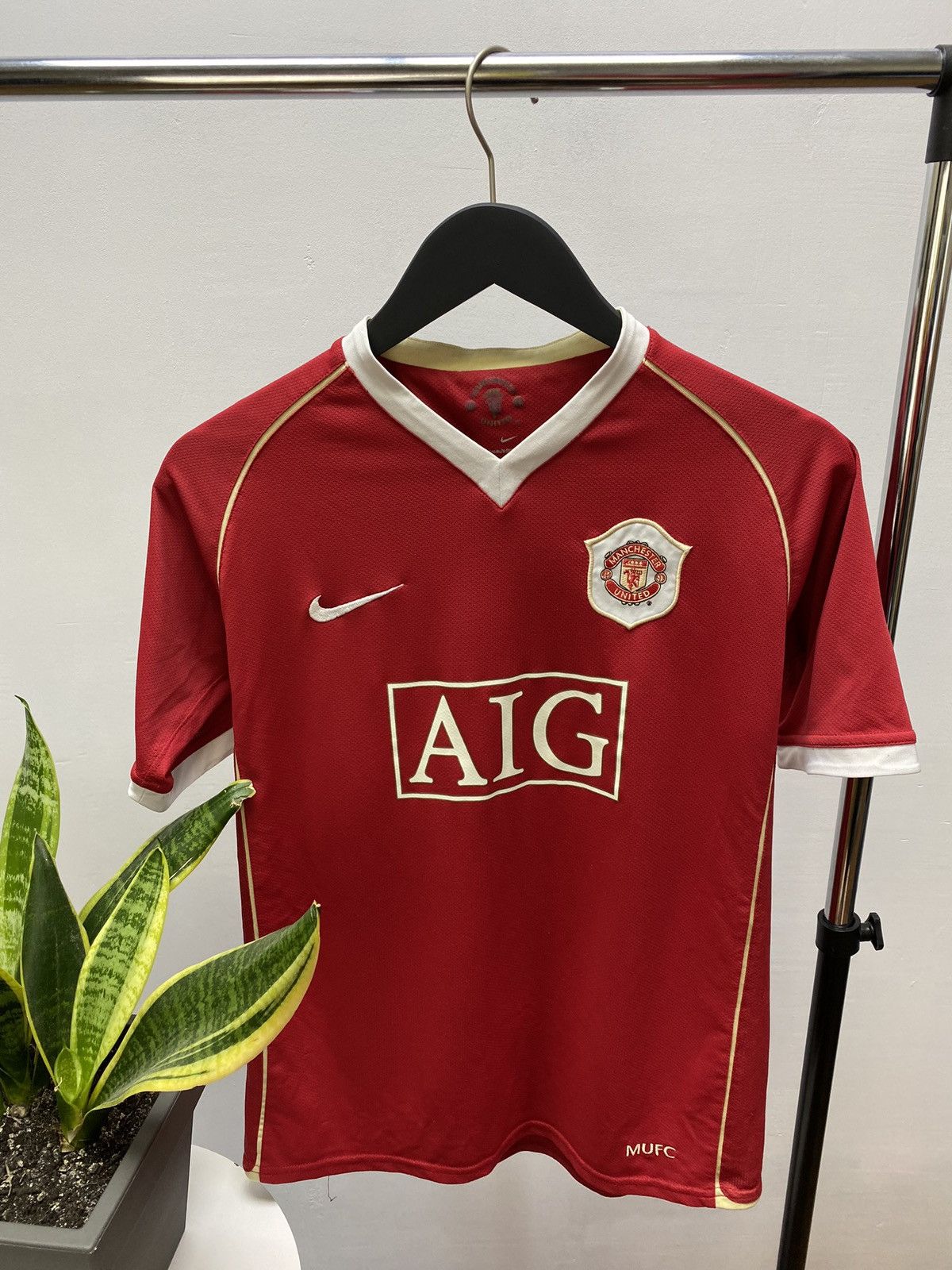 Vintage Manchester United vintage Nike Boys XL 2006-2007 jersey Size US S / EU 44-46 / 1 - 4 Thumbnail