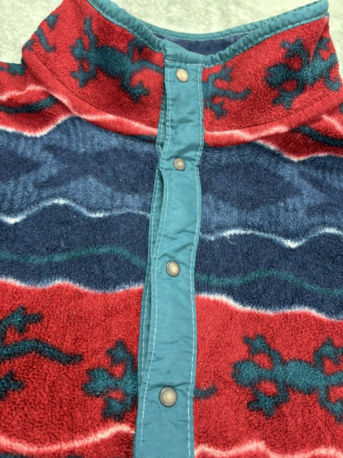 Vintage LL Bean Half Button Fleece