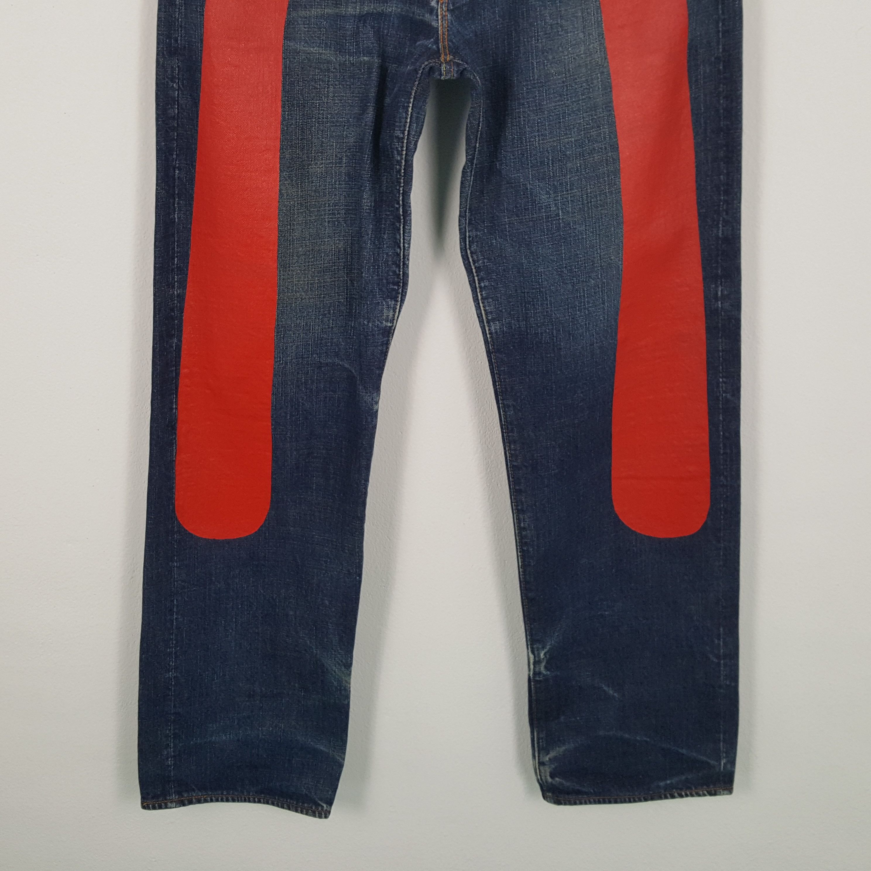 Japanese Brand × Vintage EVISU Japanese Brand Streetwear Custom Daicock Jeans Size US 34 / EU 50 - 3 Thumbnail