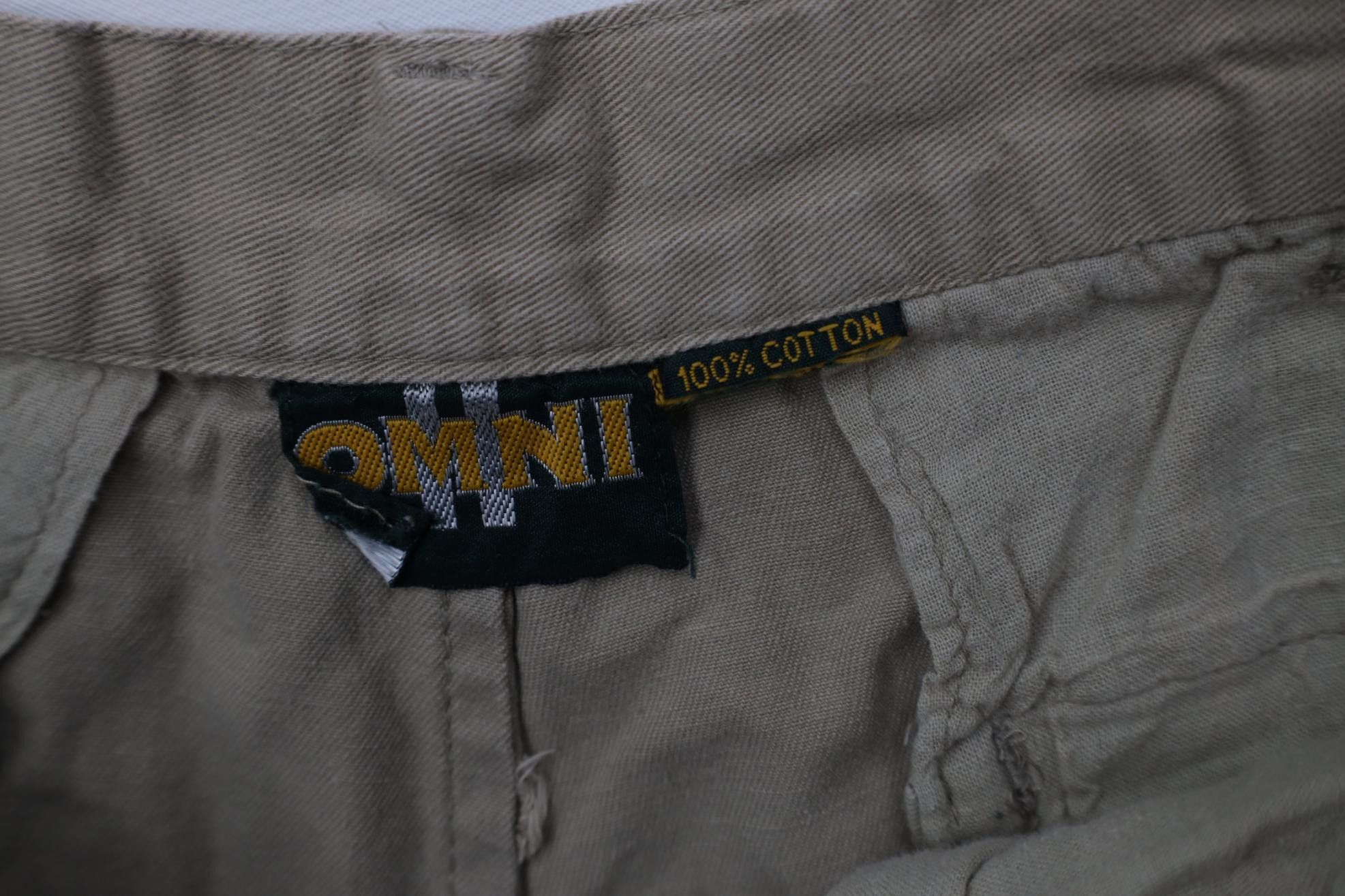 Vintage Vintage 90s Streetwear Above Knee Chino Shorts Beige Cotton Size US 32 / EU 48 - 7 Thumbnail