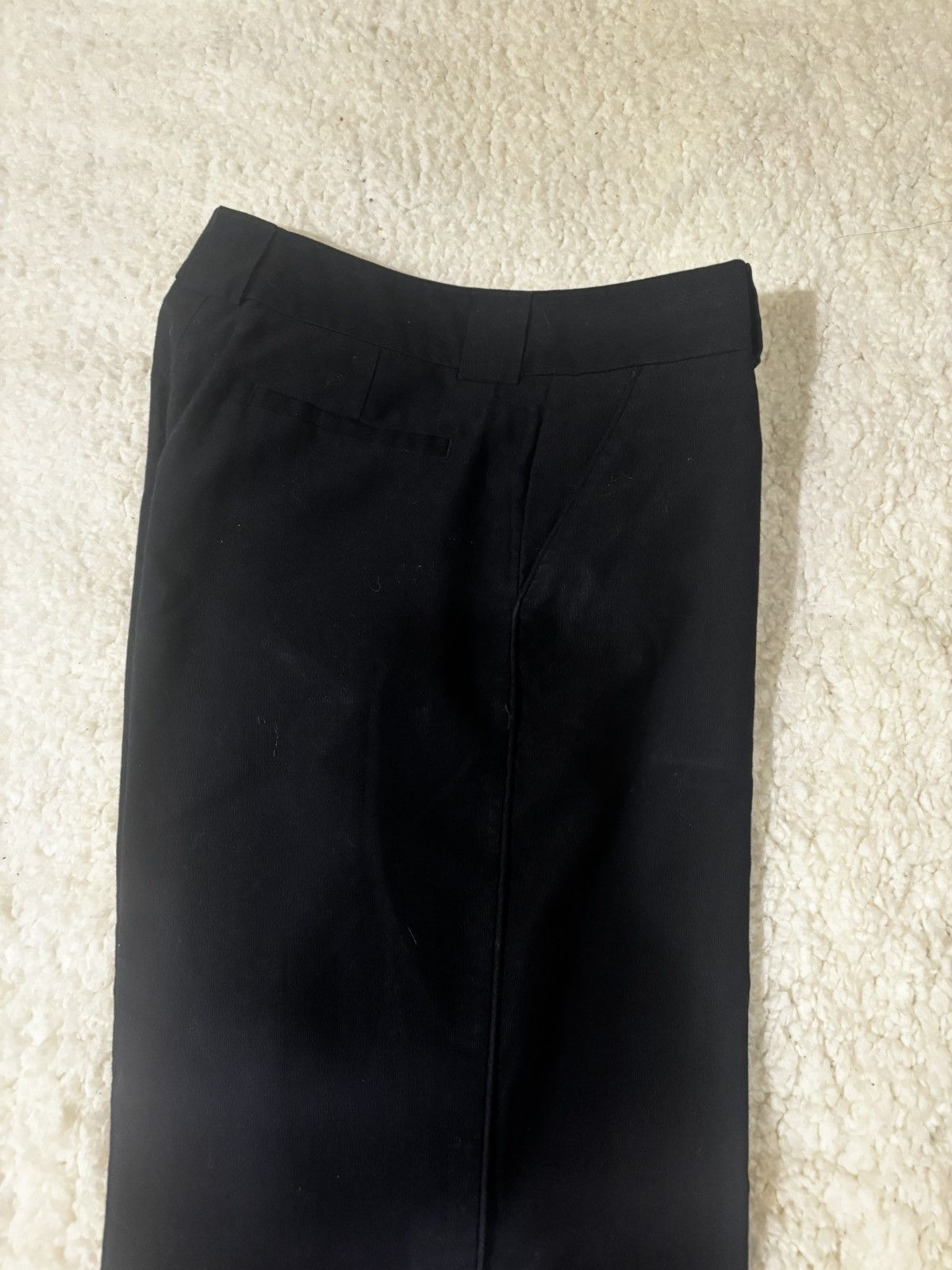 Armani Exchange A/X dark navy wide leg trousers0522 Size 26" / US 2 / IT 38 - 3 Thumbnail