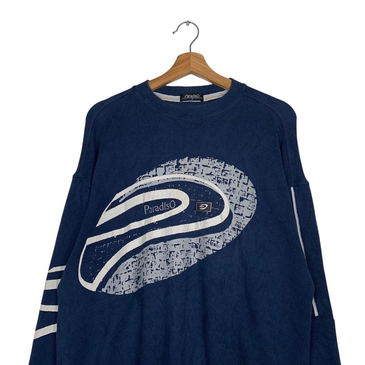 Japanese Brand Japanese Brand Paradiso Big Logo Crewneck Sweatshirt Size US M / EU 48-50 / 2 - 2 Thumbnail