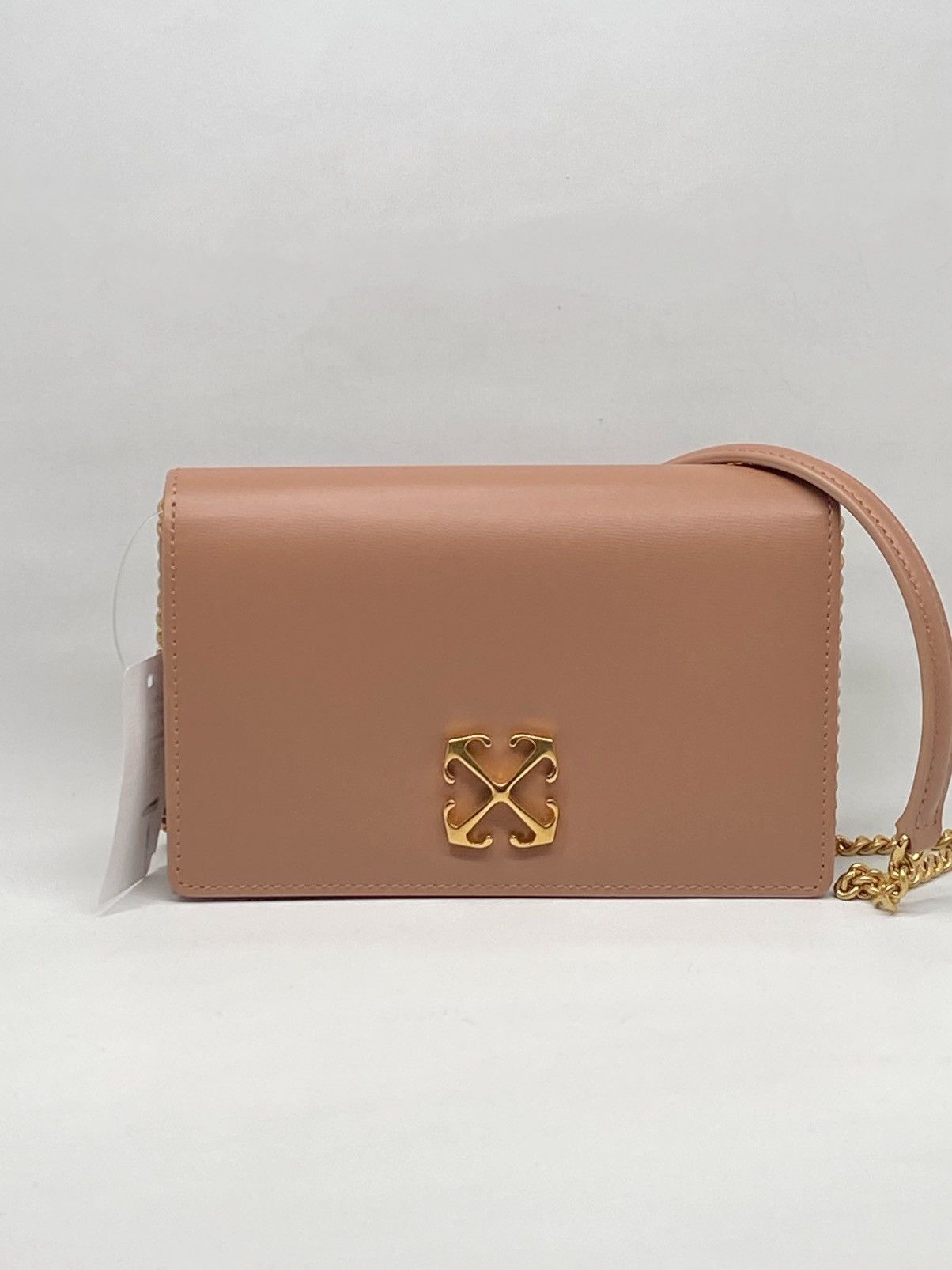Off-White Off-White Jitney Leather Structured Crossbody Bag Size ONE SIZE - 3 Thumbnail