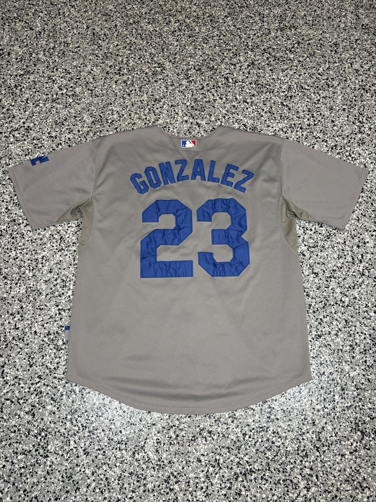 MLB Vintage Majestic L.A. Dodgers GONZALEZ #23 Jersey Sz. L 0580 Size US L / EU 52-54 / 3 - 2 Thumbnail
