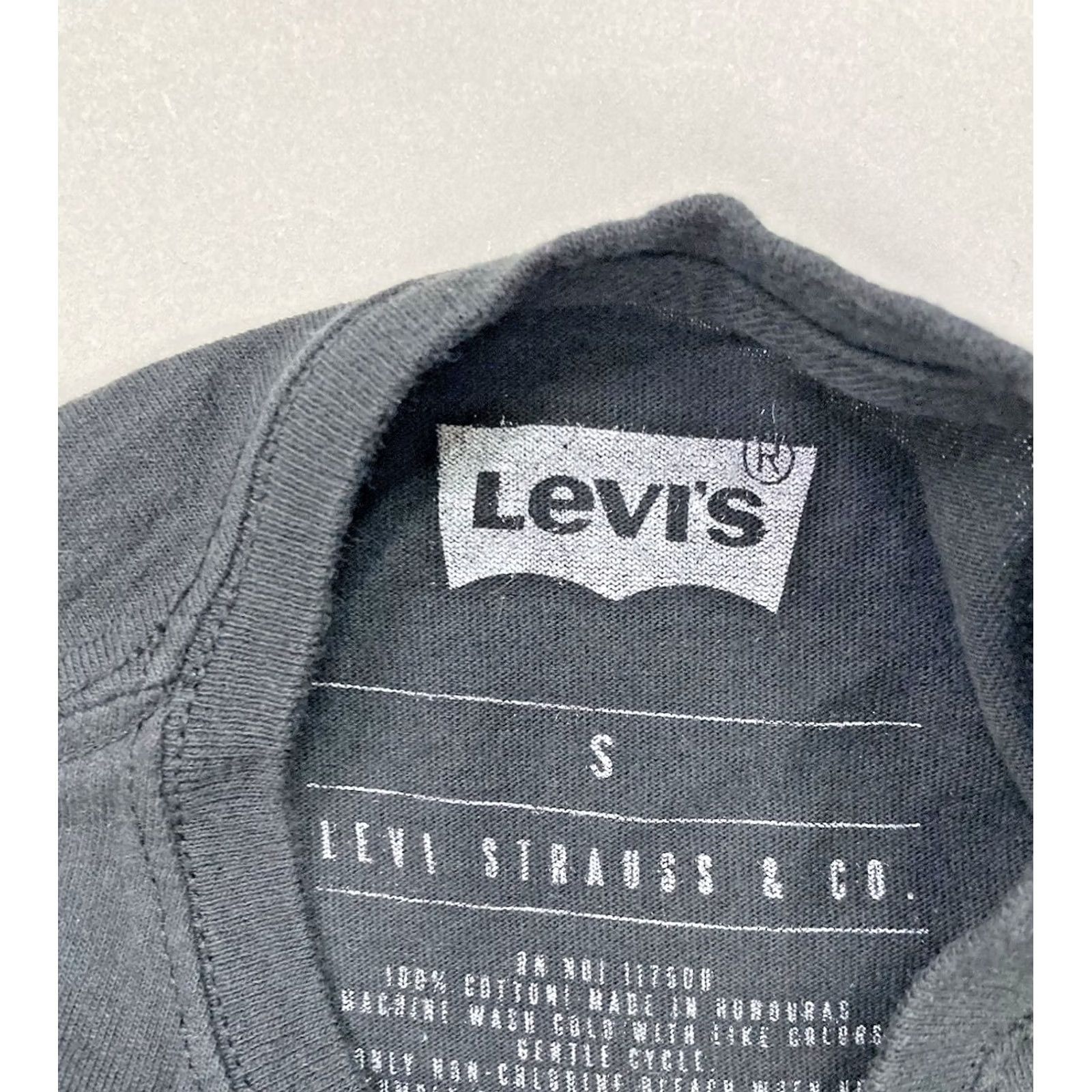 Levi's Levi’s Logo Graphic T-shirt Men Small Black Short Sleeve Size US S / EU 44-46 / 1 - 4 Thumbnail
