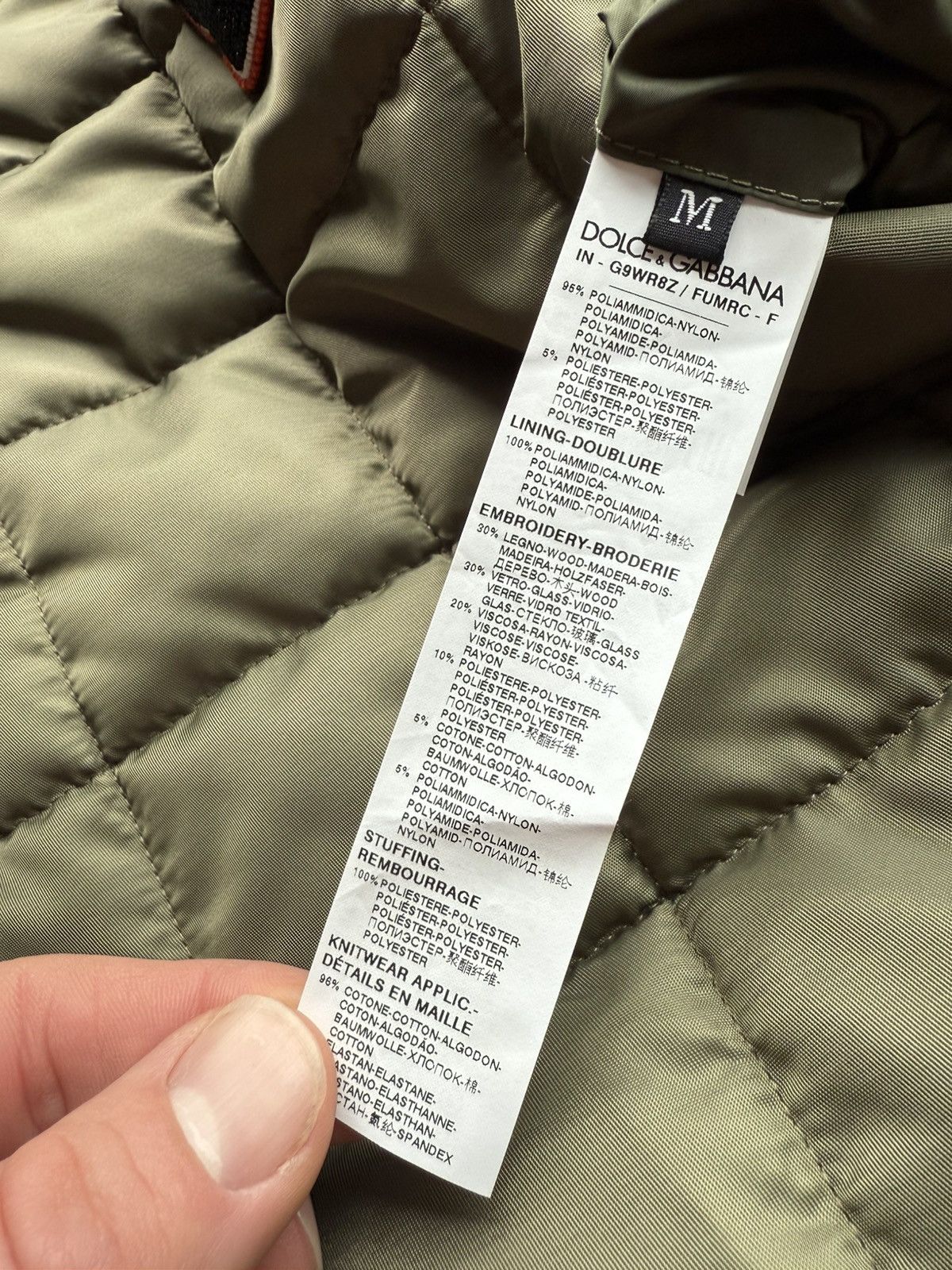 Dolce & Gabbana $2.3k Dolce & Gabbana D&G padded logo embroidered jacket M Size US M / EU 48-50 / 2 - 24 Thumbnail