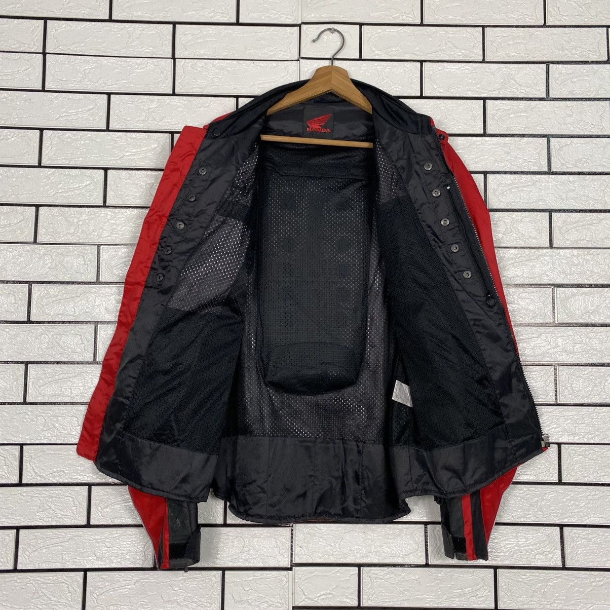 Japanese Brand Vintage Racing Jacket Biker Honda Big Ligo Size US L / EU 52-54 / 3 - 16 Thumbnail