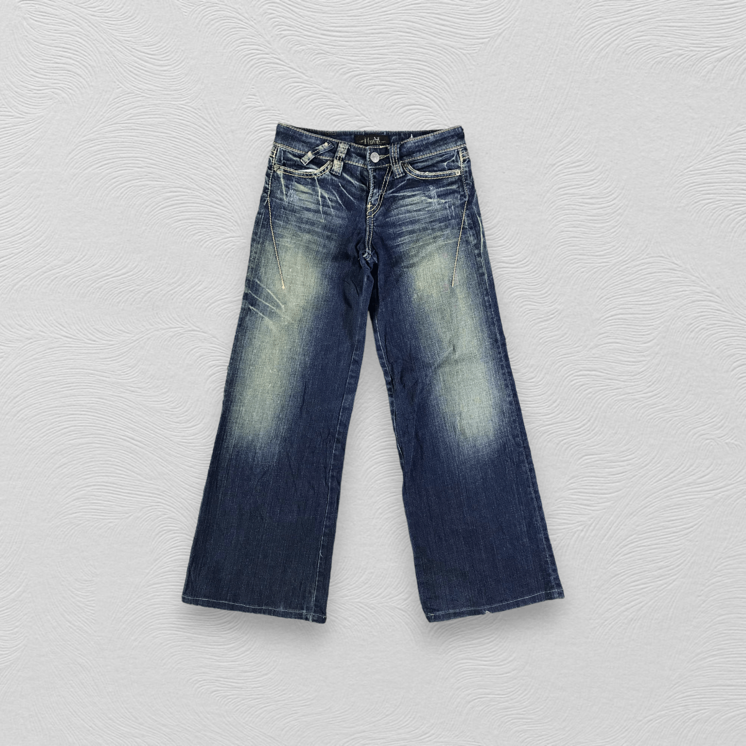 Japanese Brand Japanese Brand Nove Faded Flared Jeans KJ2108 Size 28" / US 6 / IT 42 - 1 Thumbnail