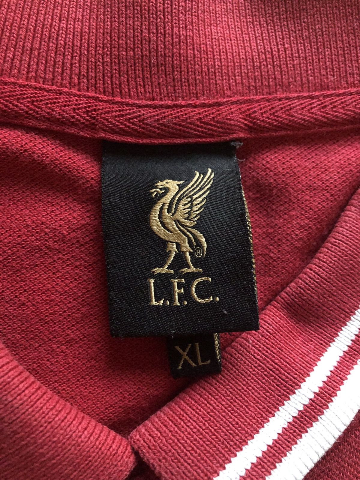Vintage VINTAGE LIVERPOOL FC OFFICIAL FOOTBALL SOCCER POLO SHIRT Size US L / EU 52-54 / 3 - 3 Thumbnail