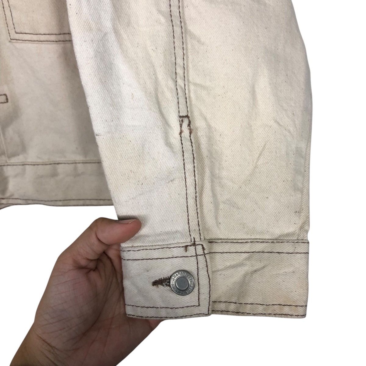Vintage 📌Vintage Cropped Biker Jacket Double Pocket Issey Miyake Size US M / EU 48-50 / 2 - 16 Thumbnail