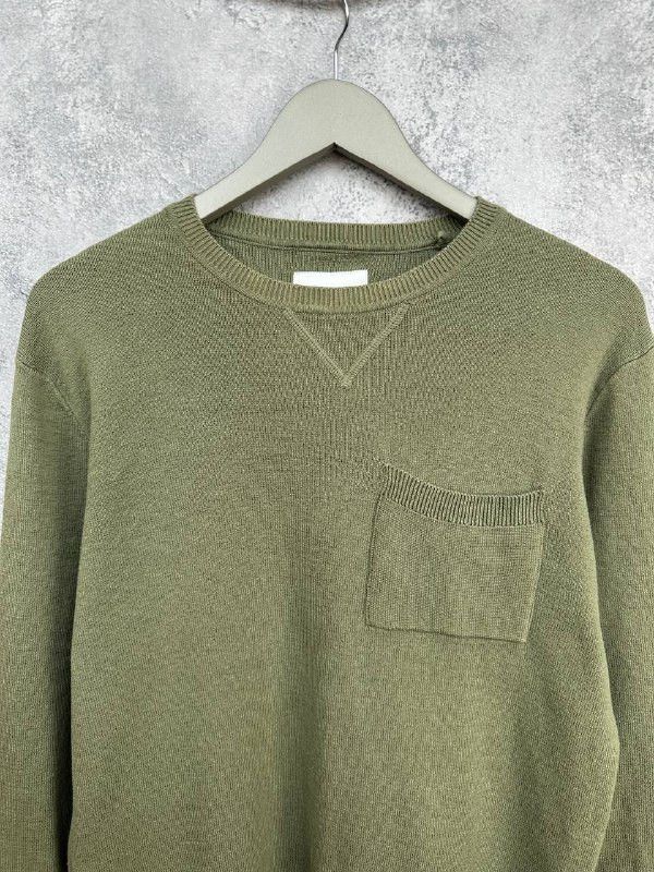 Percival Percival Jumper Crew LS Sweater Cotton w/ Pocket Sweatshirt Size US S / EU 44-46 / 1 - 4 Thumbnail