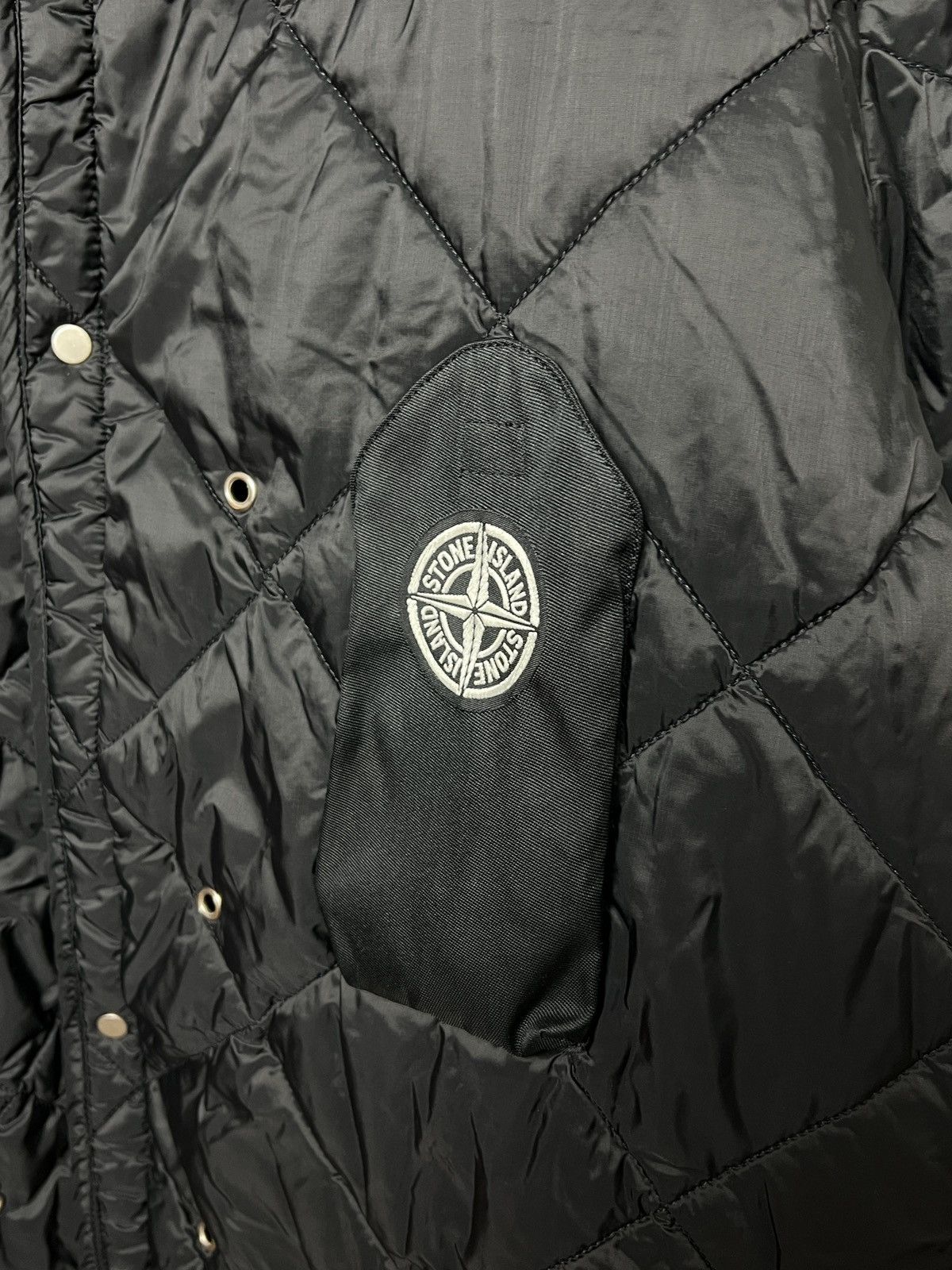 Stone Island stone island y2k quilted liner bomber jacket l-xl Size US L / EU 52-54 / 3 - 4 Thumbnail