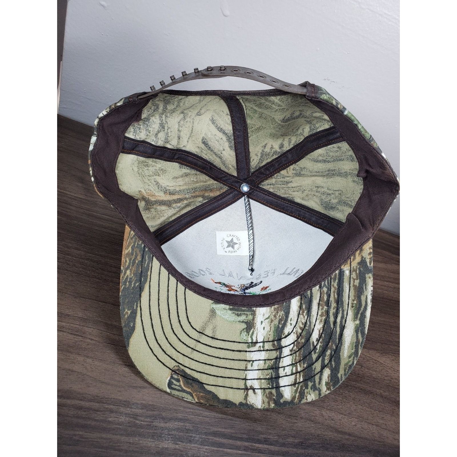 Realtree × Vintage Fall Festival 2000 Hat Camo Snapback Cap Duck Nature Scene Size ONE SIZE - 9 Thumbnail