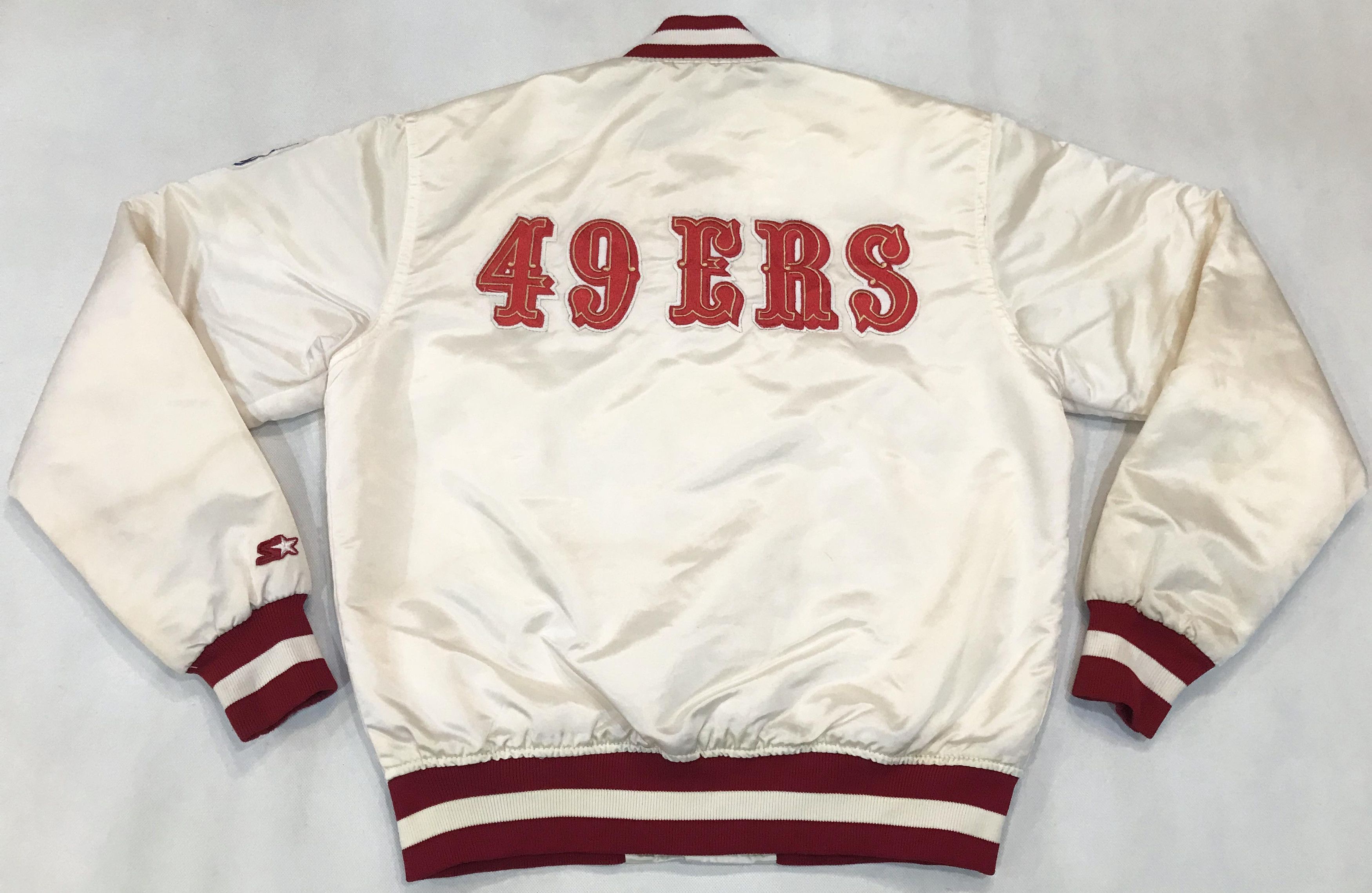 NFL × Starter × Vintage Vintage Starter NFL San Francisco 49ers Satin Bomber Jacket Size US M / EU 48-50 / 2 - 4 Thumbnail