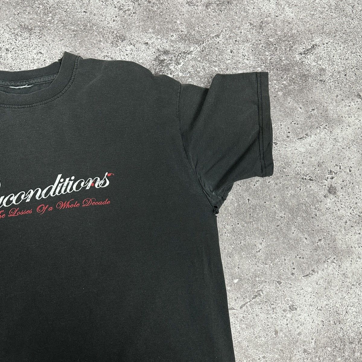 Band Tees Vintage 90s rare Dryconditions Looses decade metal punk tee Size US L / EU 52-54 / 3 - 8 Thumbnail