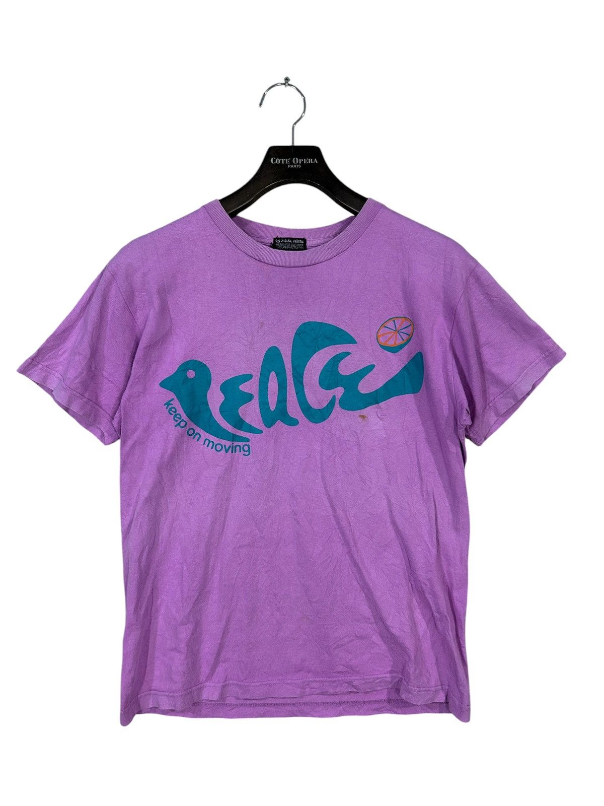 Final Home Vintage issey miyake final home peace tshirt Size US S / EU 44-46 / 1 - 1 Thumbnail