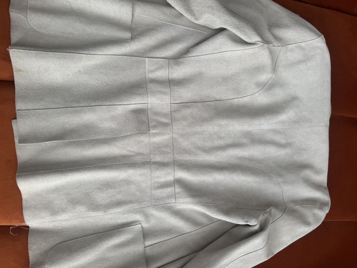 Yves Saint Laurent Rare Saint Laurent by Stefano Pilati Grey Suede Jacket Size US M / EU 48-50 / 2 - 7 Thumbnail