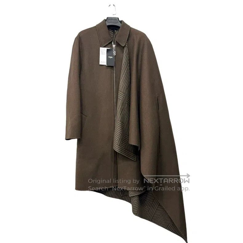 Fendi Fendi Cashmere cloak coat Size US M / EU 48-50 / 2 - 1 Thumbnail