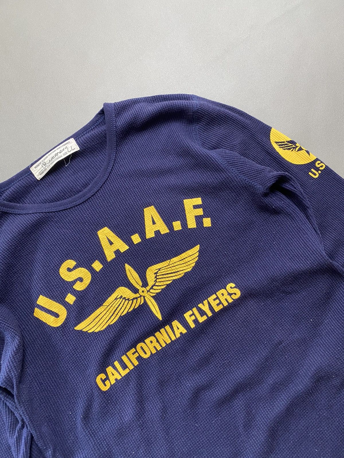 Beauty Beast × If Six Was Nine × Japanese Brand Y2K Beaumere Usaaf Longsleeve Size US L / EU 52-54 / 3 - 3 Thumbnail