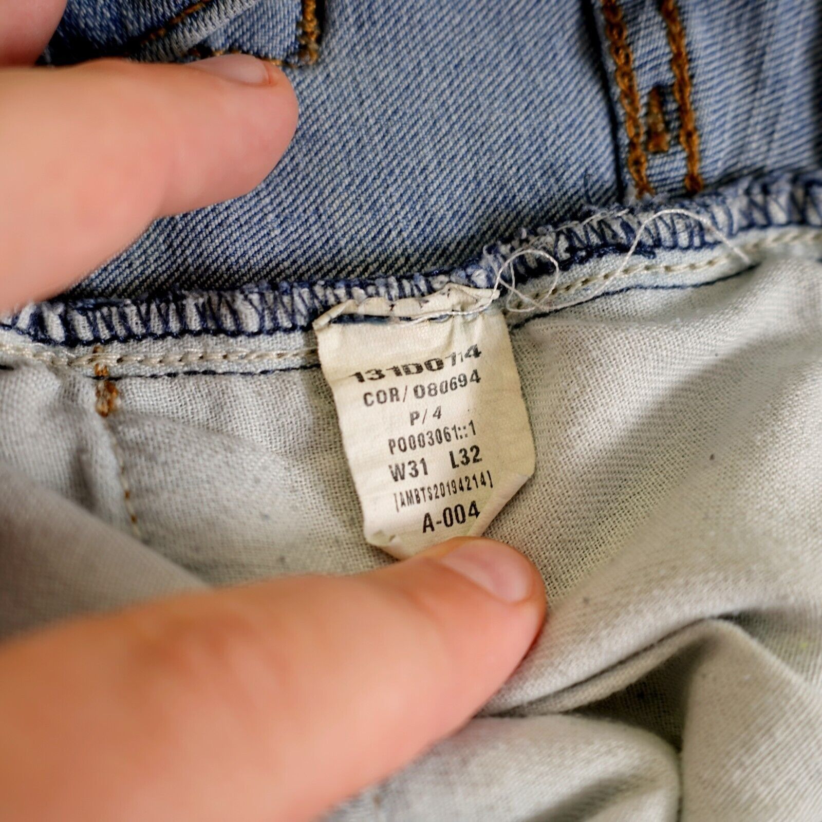 Abercrombie & Fitch Abercrombie & Fitch Stretch Felix Super Skinny Blue Denim St Size US 31 - 8 Thumbnail