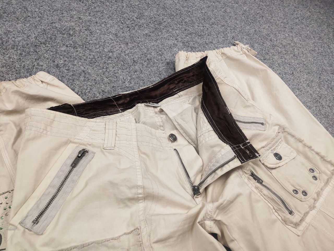 Japanese Brand Vintage Japan Bondage Cargo Pants if six was nine style Y2K Size US 32 / EU 48 - 16 Thumbnail