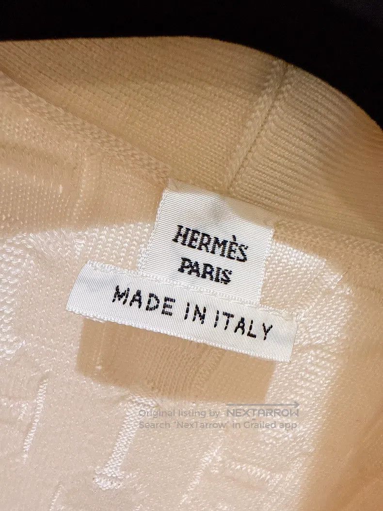 Hermes Hermes Pig Nose Button Jacquard Knit Long Cardigan Size XS / US 0-2 / IT 36-38 - 7 Thumbnail