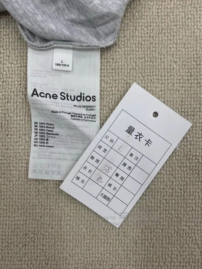 Acne Studios Acne Studios 1996 Print Loose Short Sleeve T. Size US L / EU 52-54 / 3 - 4 Thumbnail