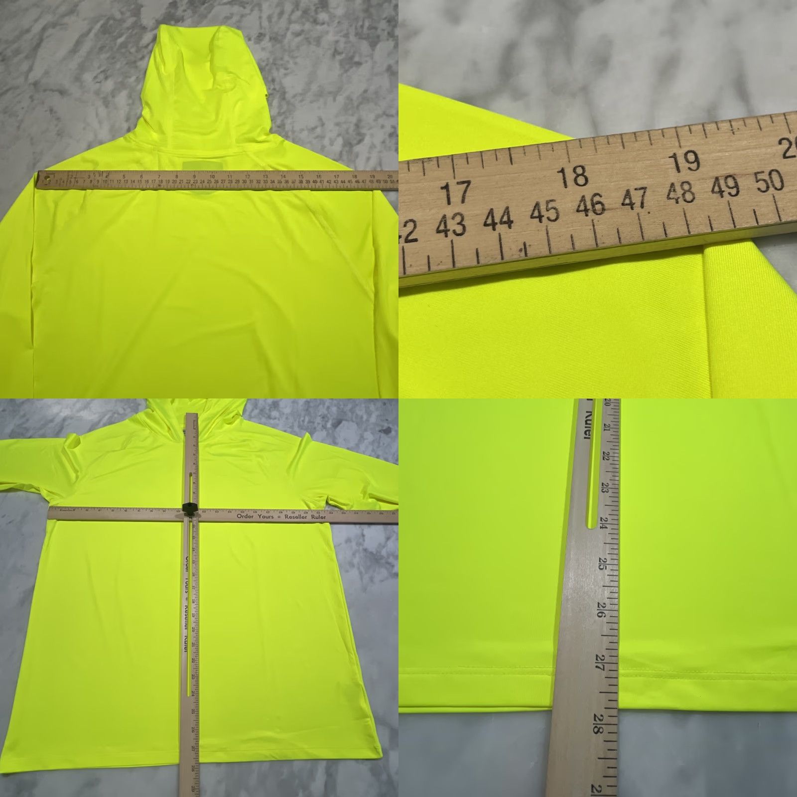Vintage SUNTECT DUNE Hoodie Unisex Large UPF 50+ Safety Yellow NWT Hoodie Men Women Pullover Outdoor Running Sports Shirt Size US L / EU 52-54 / 3 - 8 Thumbnail