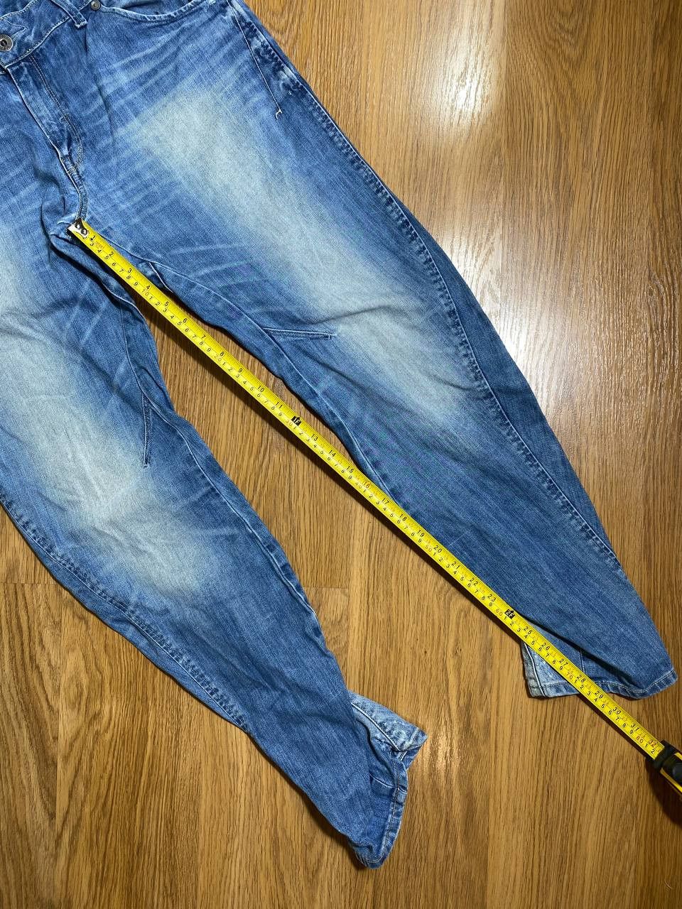 G-Star G Star Raw Mens Denim Pants Deconstructed Super Slim Jeans Size US 30 / EU 46 - 14 Thumbnail