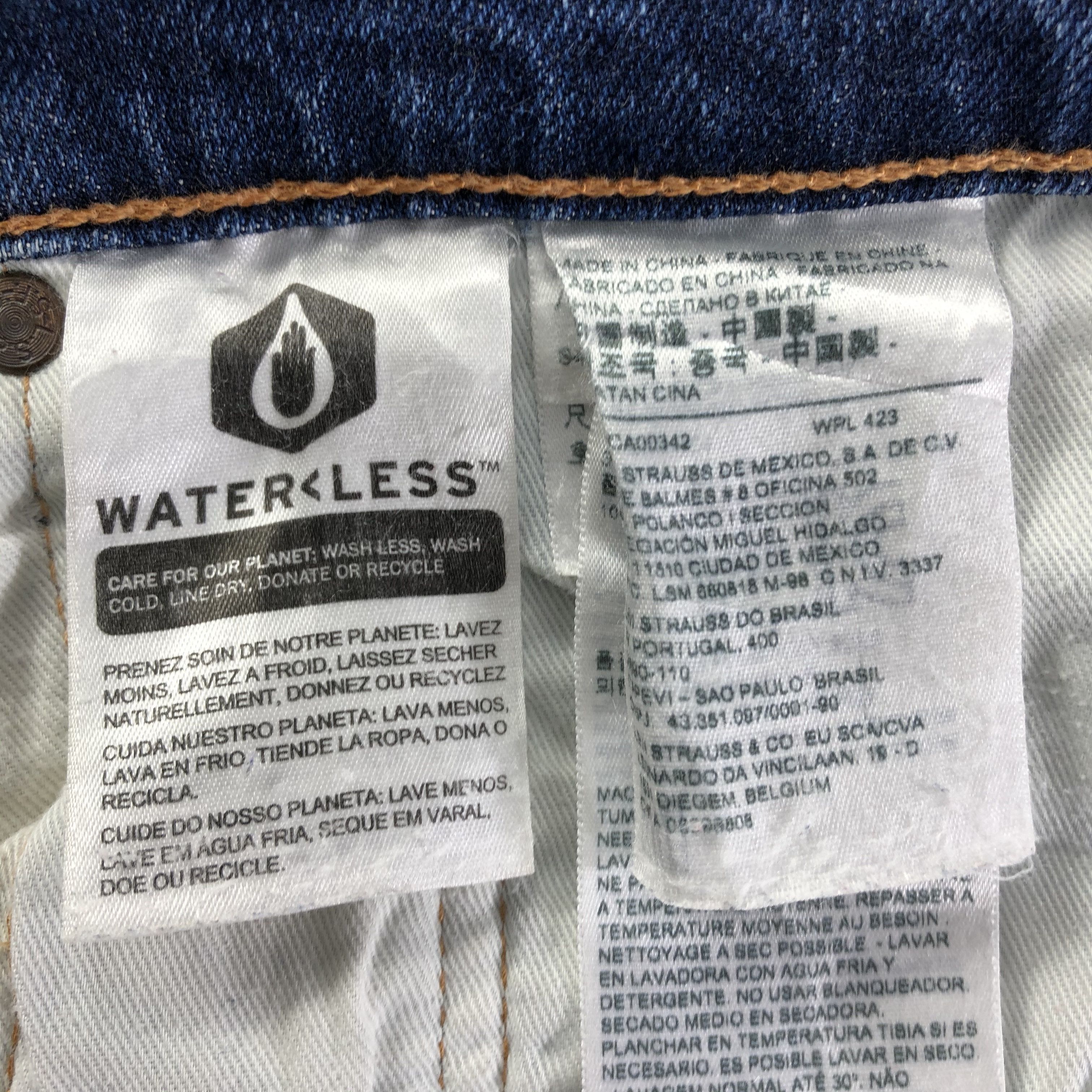 Levi's × Vintage Vintage Levis 511 Jeans-JM3296 Size US 34 / EU 50 - 10 Thumbnail